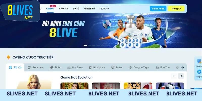 Những lưu ý khi tham gia chơi casino 8Live 